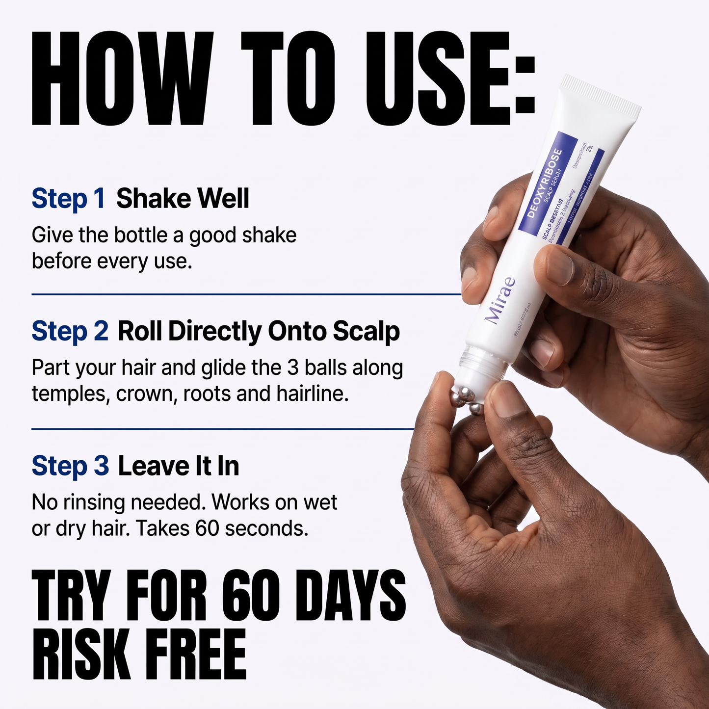Deoxyribose Scalp Serum