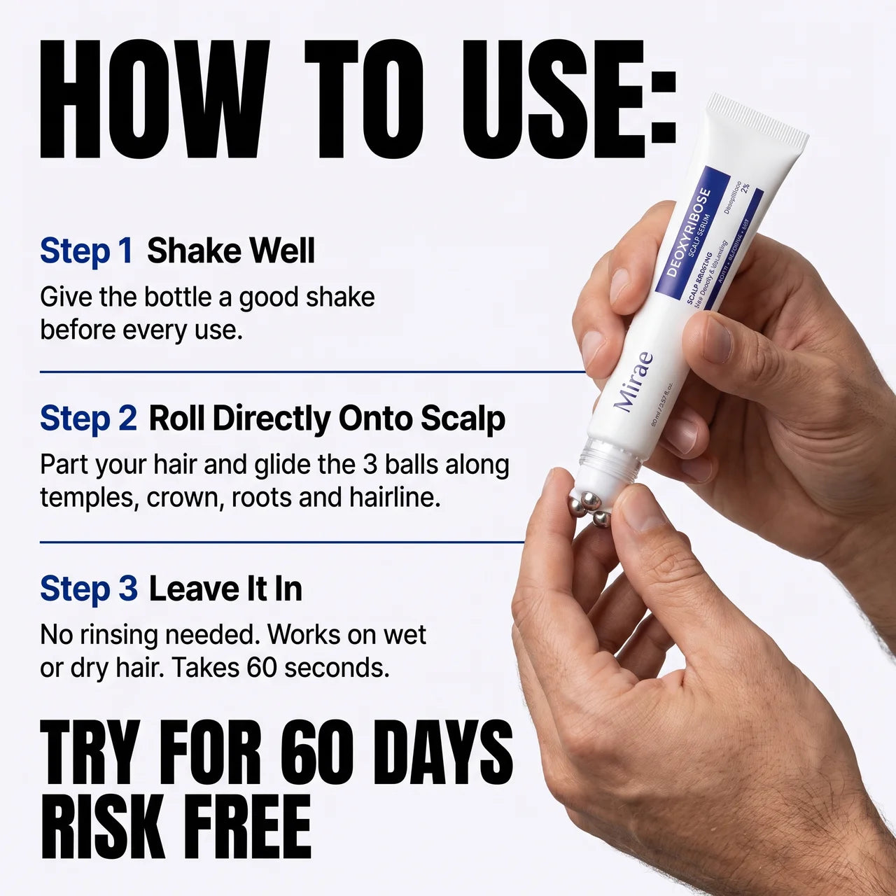 Deoxyribose Scalp Serum